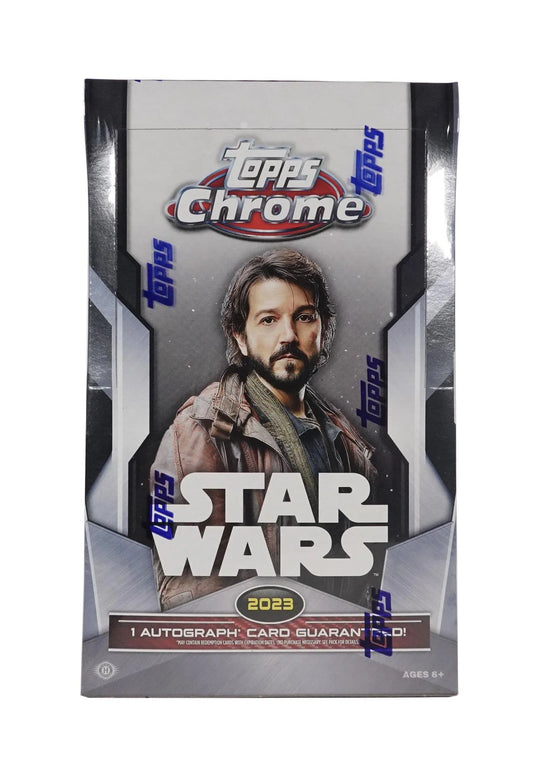 2023 Topps Chrome Star Wars Hobby Box Sealed