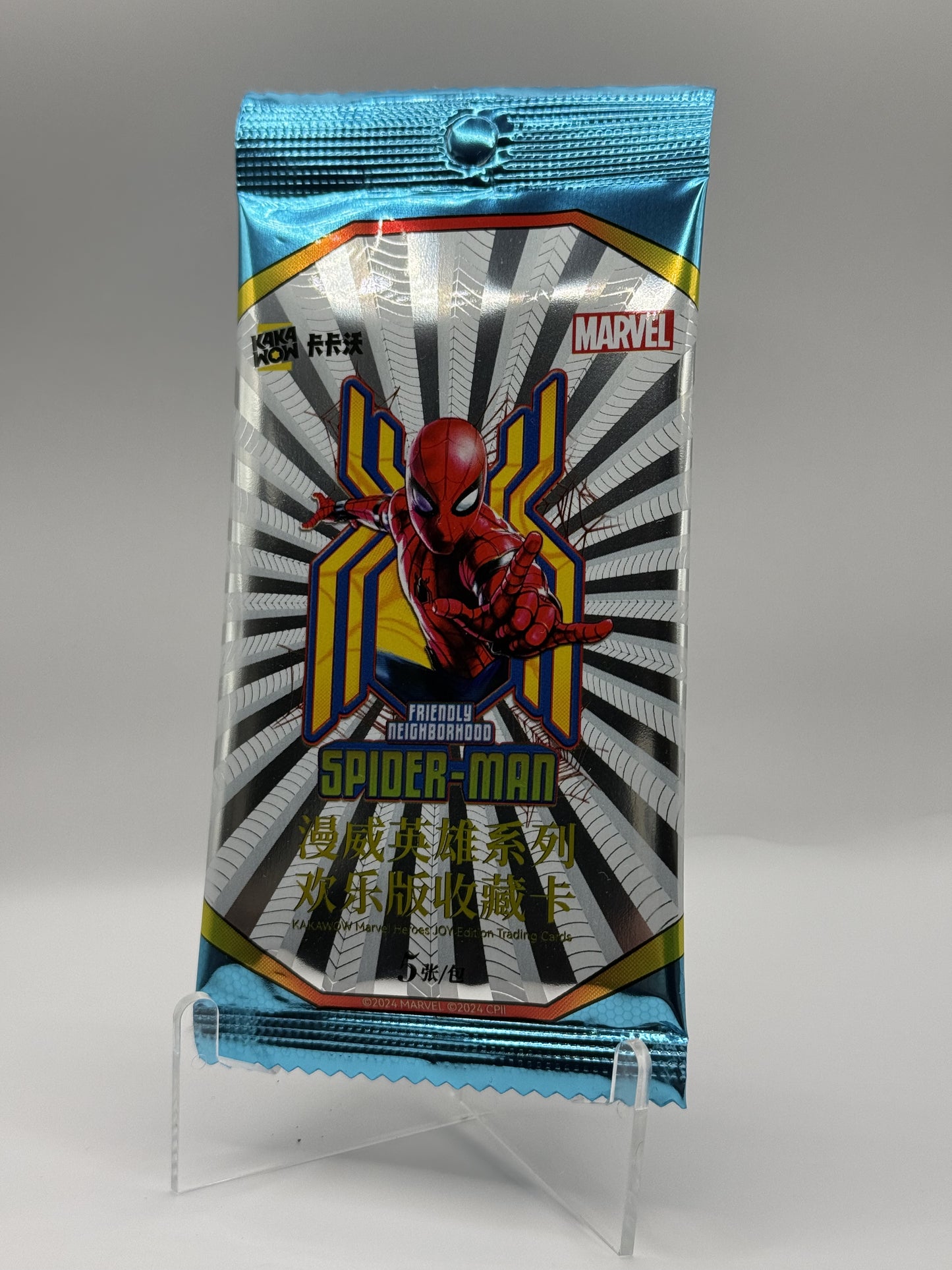 Kakawow Marvel Heroes JOY Edition Spider-Man 2024 sealed pack