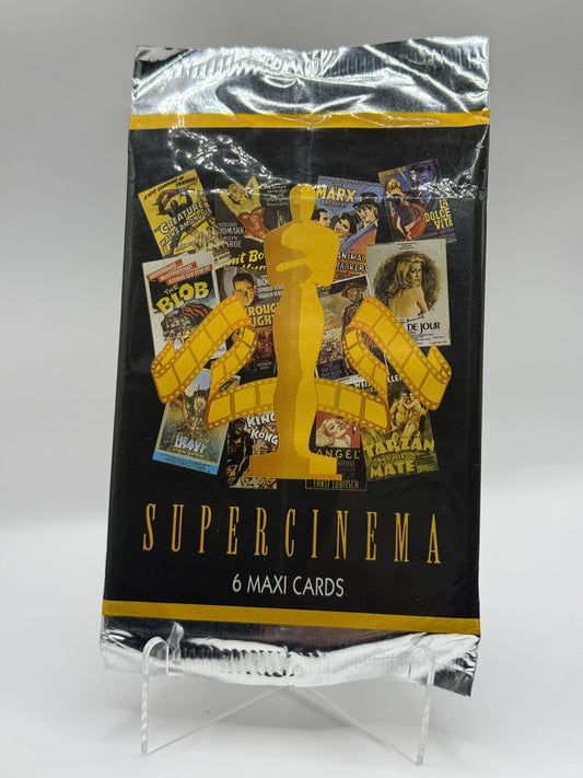 SUPERCINEMA - Maxi Foil Trading Card Sealed Pack (Due Emma 1995)