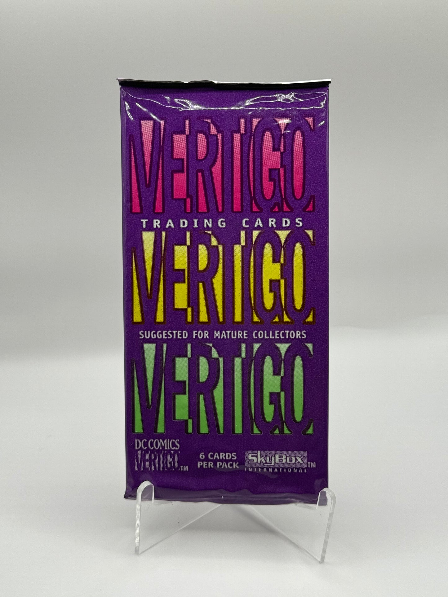 Vertigo DC Comics Widevision Trading card sealed foil packet (SkyBox 1994)