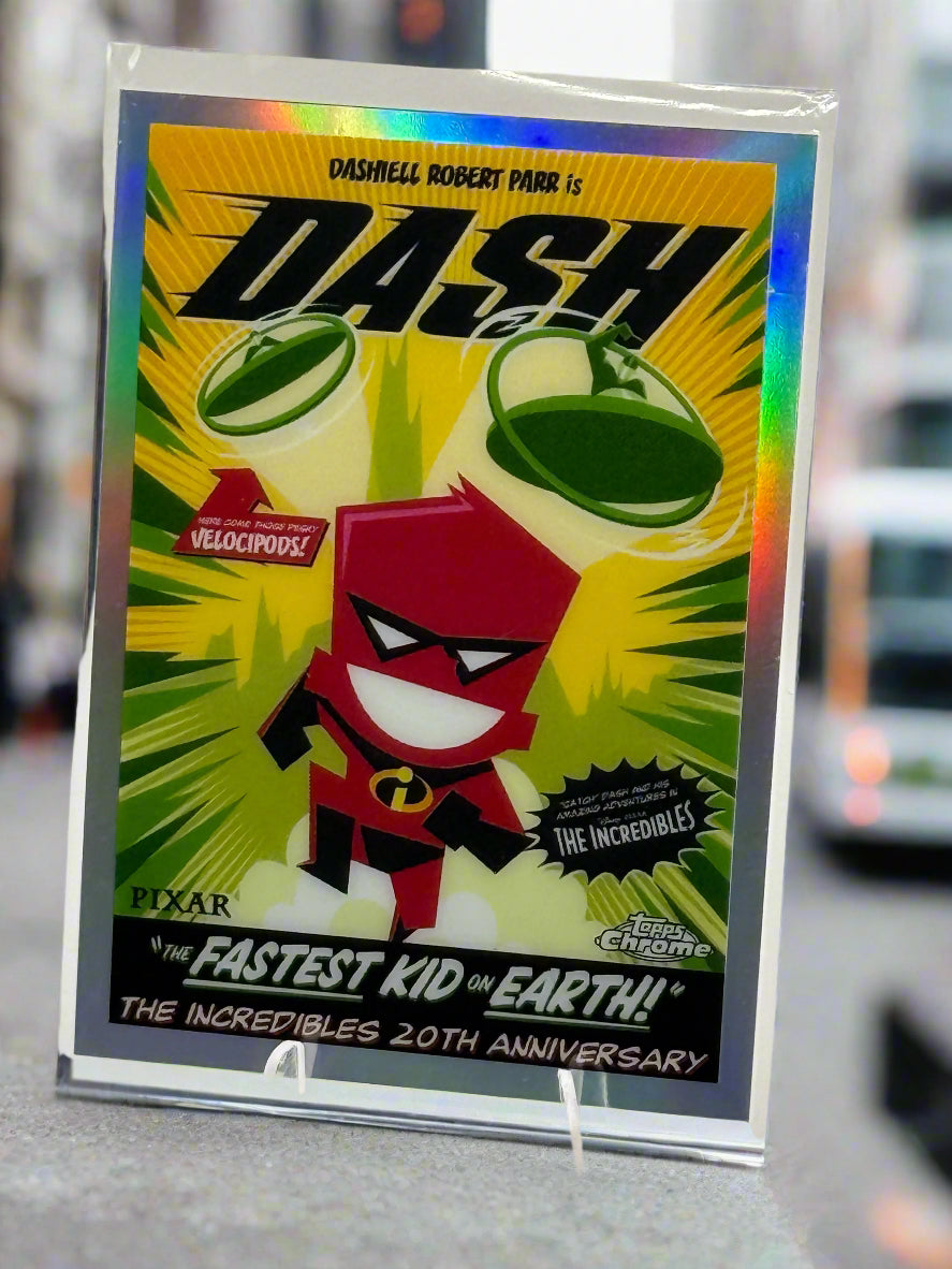 Disney Chrome - Incredibles Insert - IN-5 Dash (Topps 2024)