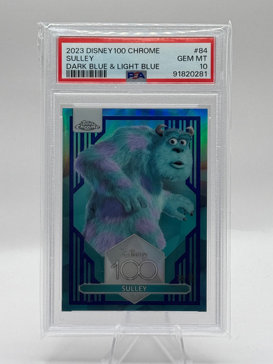 Disney 100 - Sulley 74/75 - PSA 10  (Topps 2023)