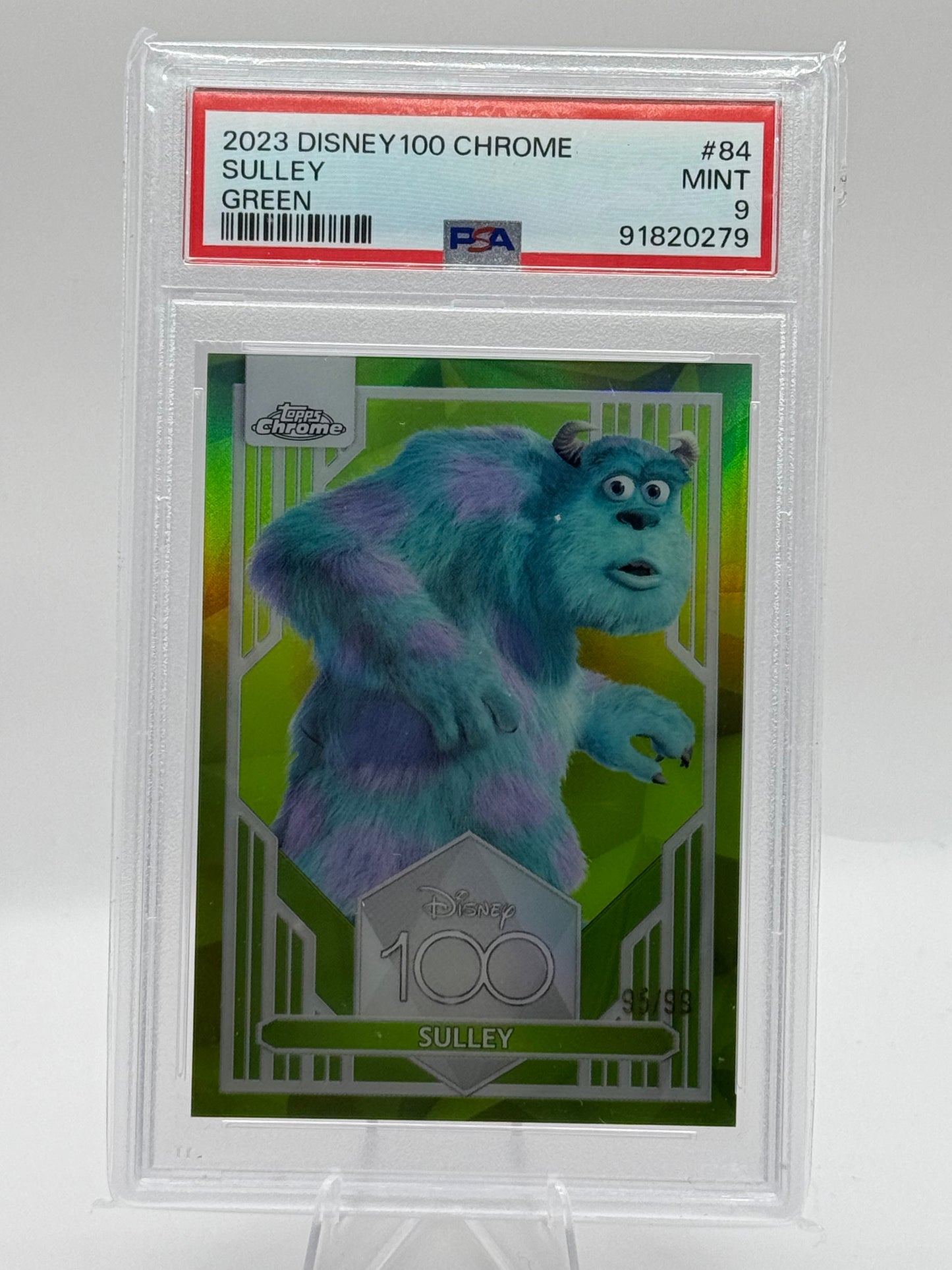 Disney 100 Chrome - Sulley 95/99 - PSA9
