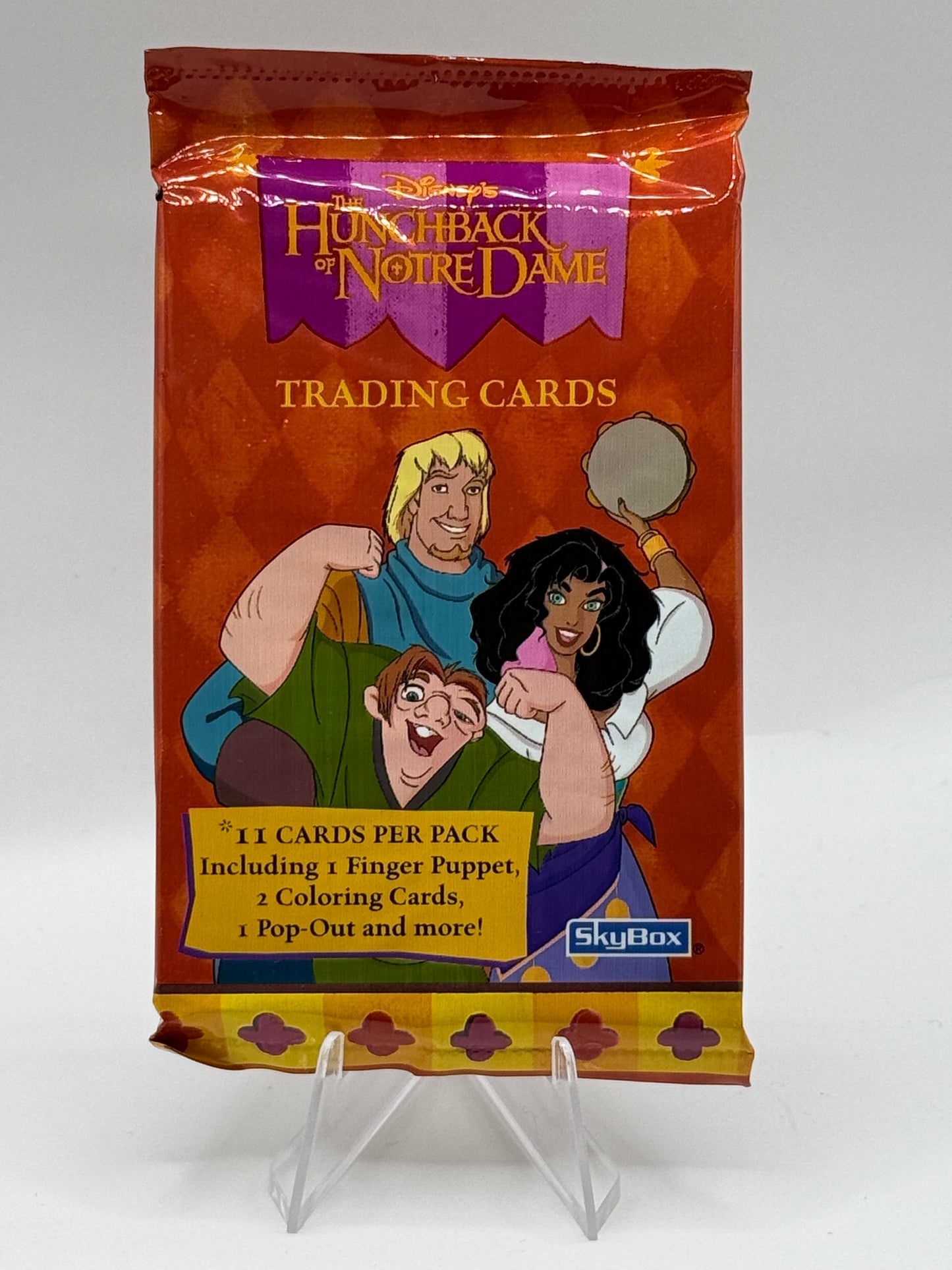 Disney The Hunchback Of Notre Dame Trading Cards Sealed Pack (Skybox 1996)
