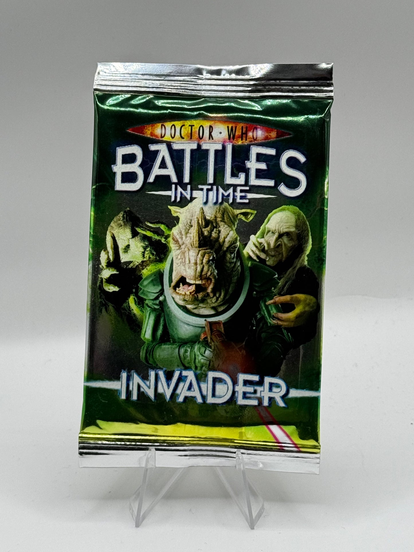 Dr Doctor Who Battles in Time Cards Invader Booster Pack