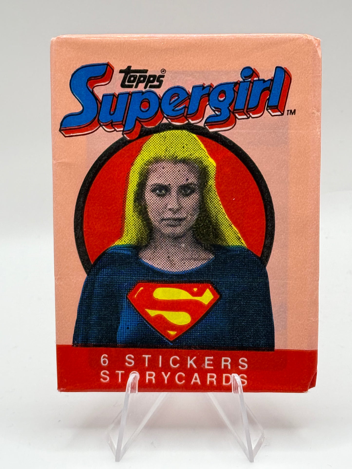 Supergirl Sticker Story Cards (Topps 1984)