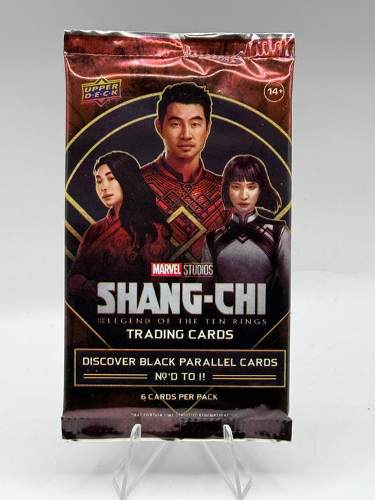 Marvel Shang Chi Legend Of The Ten Rings Sealed Hobby Pack (Upper Deck 2022)