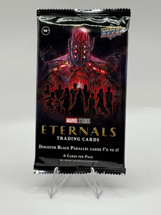 Marvel Studios Eternals Sealed Hobby Pack of 6 Cards (Upper Deck 2023)
