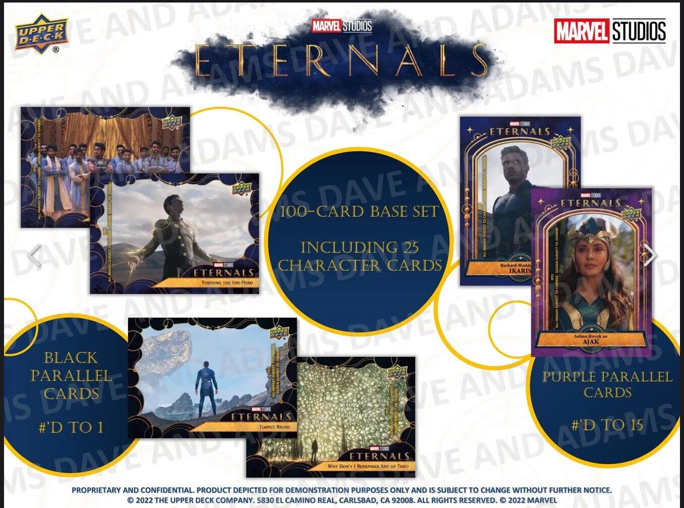 Marvel: Eternals Trading Card Hobby Box (Upper Deck 2023)