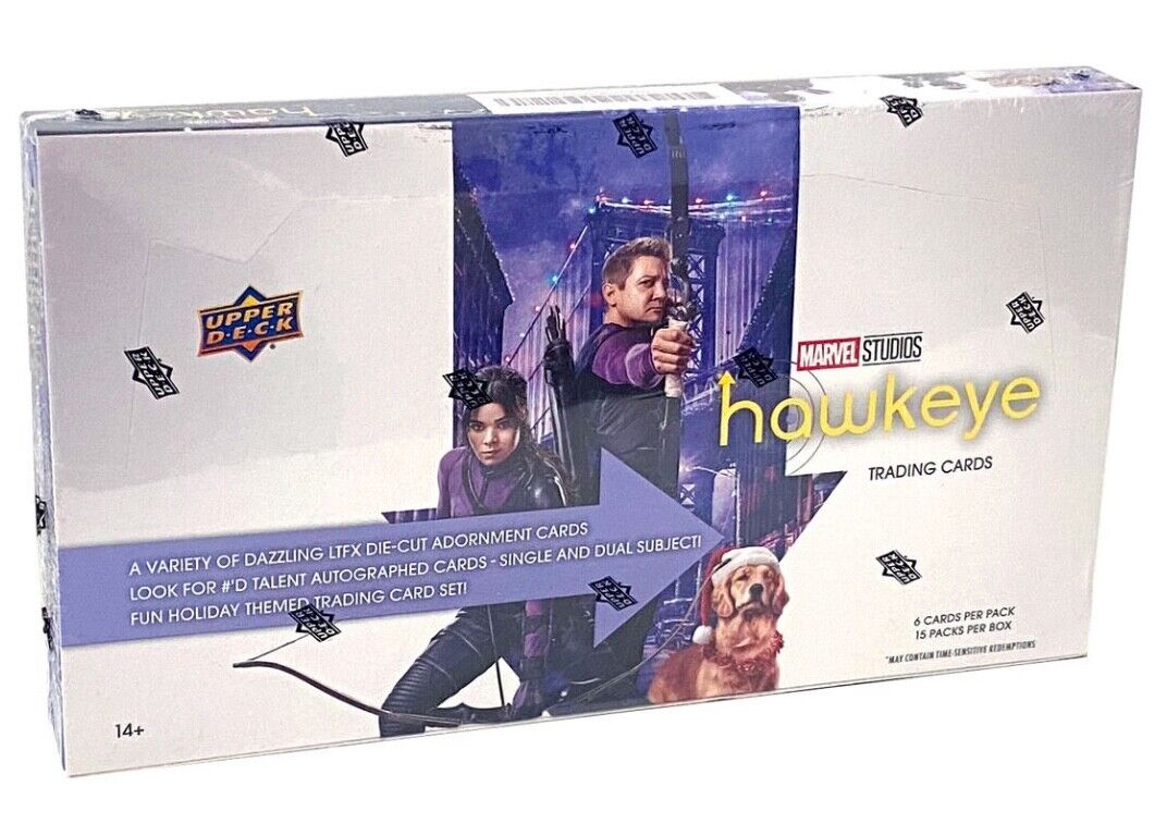 Marvel Hawkeye Factory Sealed Hobby Box (Upper Deck 2023)
