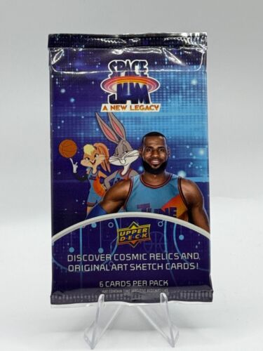 Space Jam: A New Legacy Sealed Pack (Upper Deck 2021)