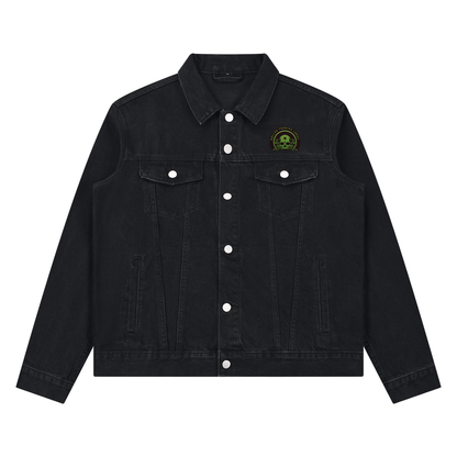 Unisex Vintage Wash Denim Jacket