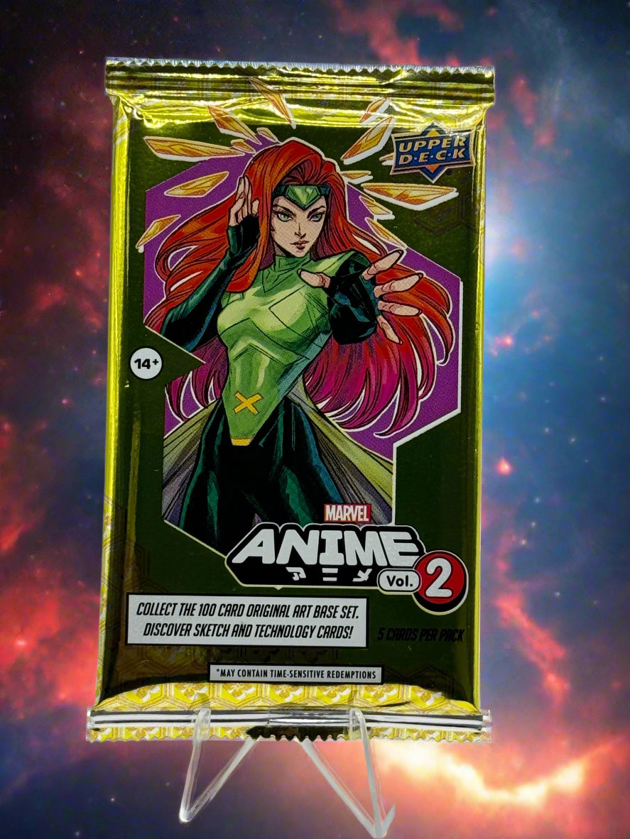 Marvel Anime Vol 2 Sealed Booster Pack (Upper Deck 2023)