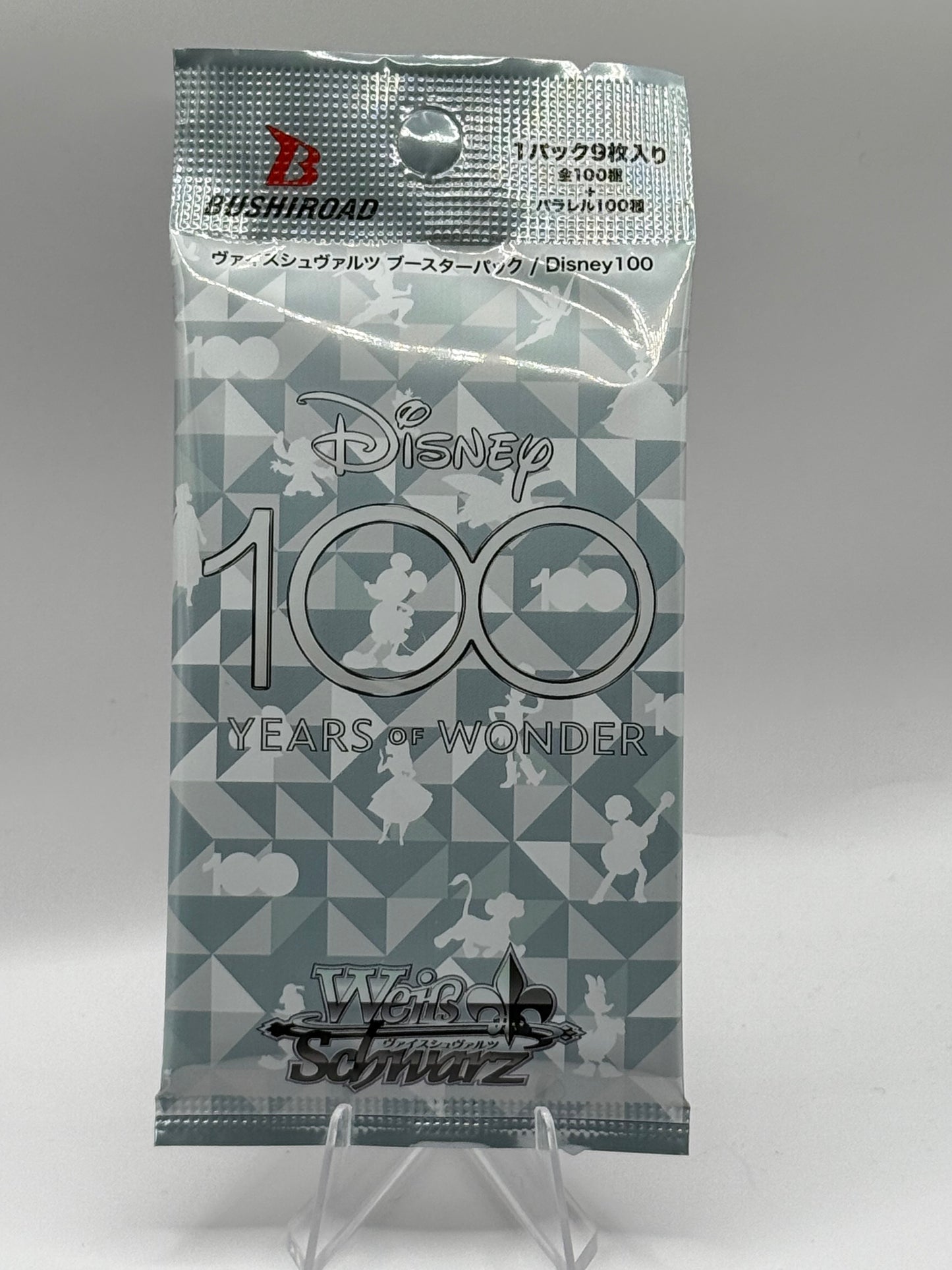 Weiss Schwarz Disney 100 Years of Wonder Booster 1 Pack Factory Sealed