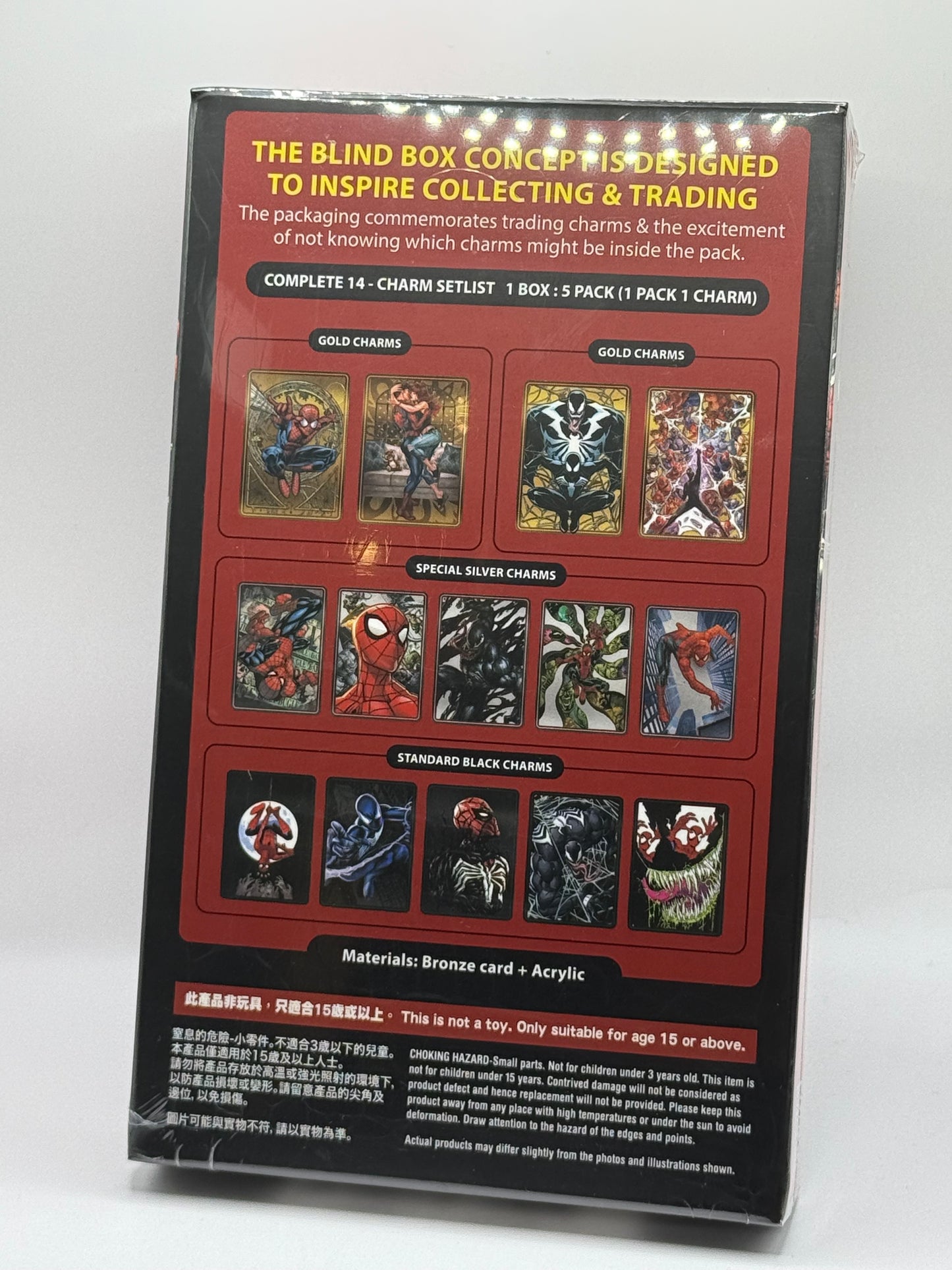 Kyubi Amazing Spider-man Trading Card Charm (Series 5)