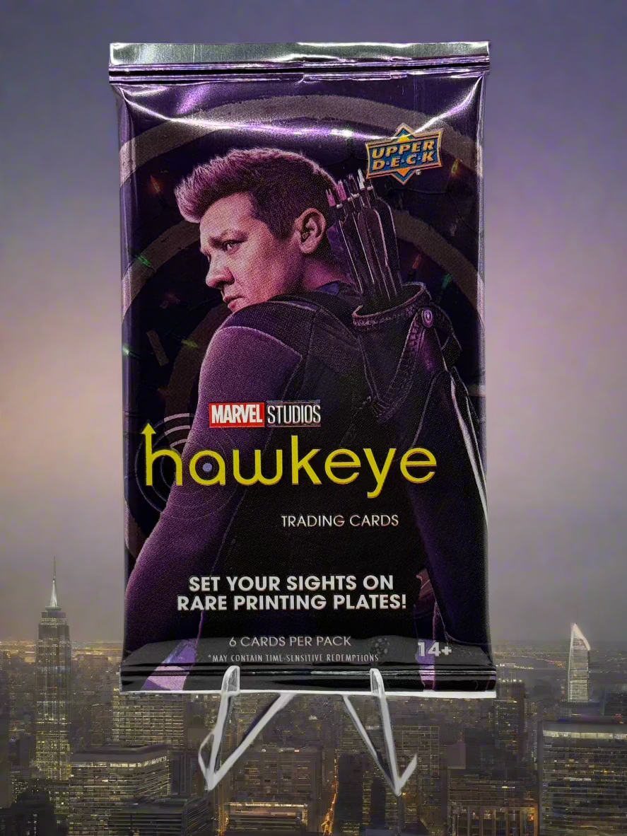 Marvel Studios Hawkeye Sealed Hobby Pack of 6 Cards (Upper Deck 2023)