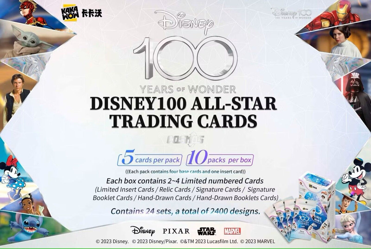 Disney 100 Cosmos sealed box by Kakawow