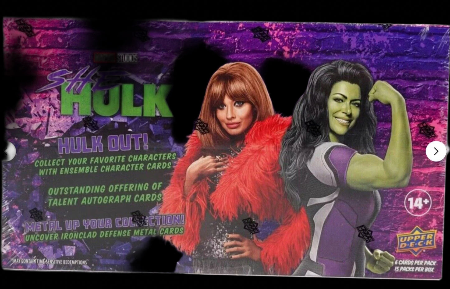 Marvel Studios She-Hulk Attorney At Law Hobby Box Sealed (Upper Deck 2024)