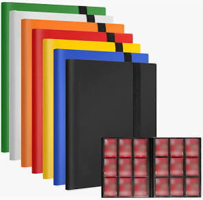 Trading Card Binder - 9 Pocket Side / Holds 360 standard trading cards